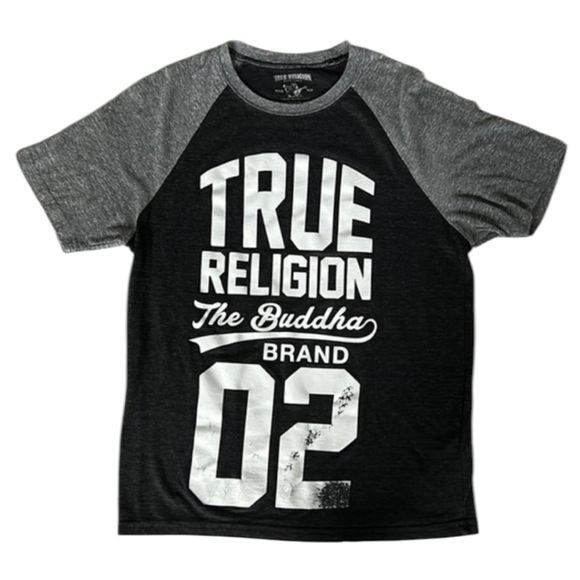 True Religion size small baseball tee - Picture 1 of 8